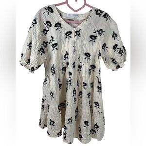 Zara Crepe Floral Dress